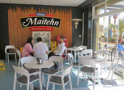 Mejores Cafeterías Málaga Heladería Cafetería Maitehn